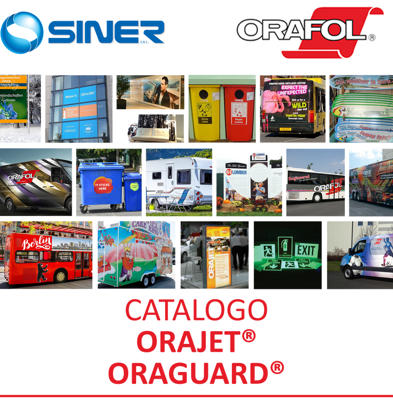 CATALOGO ORAFOL - I migliori prodotti Orafol per la stampa digitale disponibili in Siner