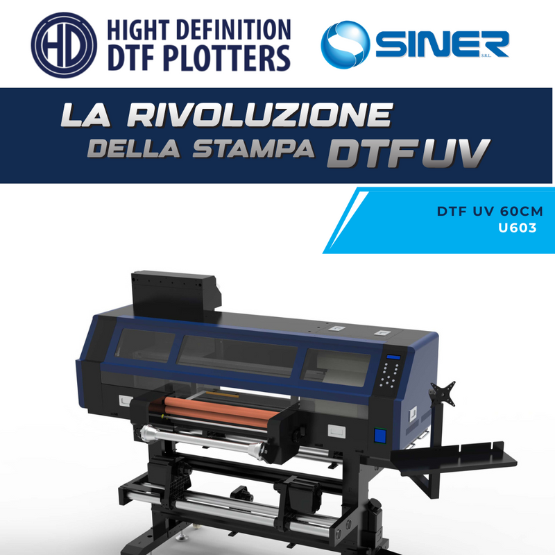 Stampante DTF UV da 60cm U603-3T