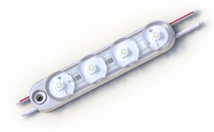 ECOLED MODULI ALU 24V-4 LED 170°