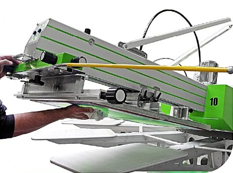 MACCHINA SERIGRAFICA AUTOMATICA STAMPA TESSUTI