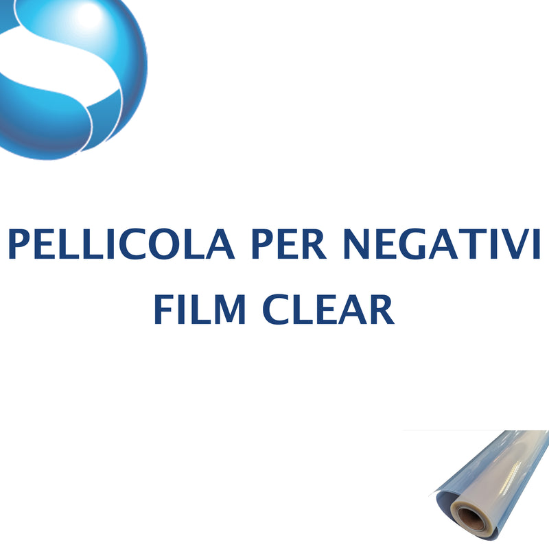 FILM CLEAR PELLICOLA PER NEGATIVI  - PLOTTER INK JET