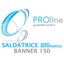 SALDATRICE SEMI-AUTOMATICA PER BANNER - mod. BANNER150
