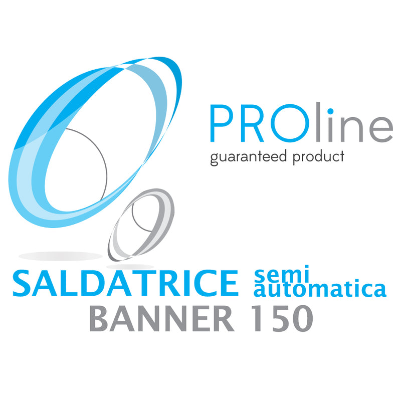 SALDATRICE SEMI-AUTOMATICA PER BANNER - mod. BANNER150